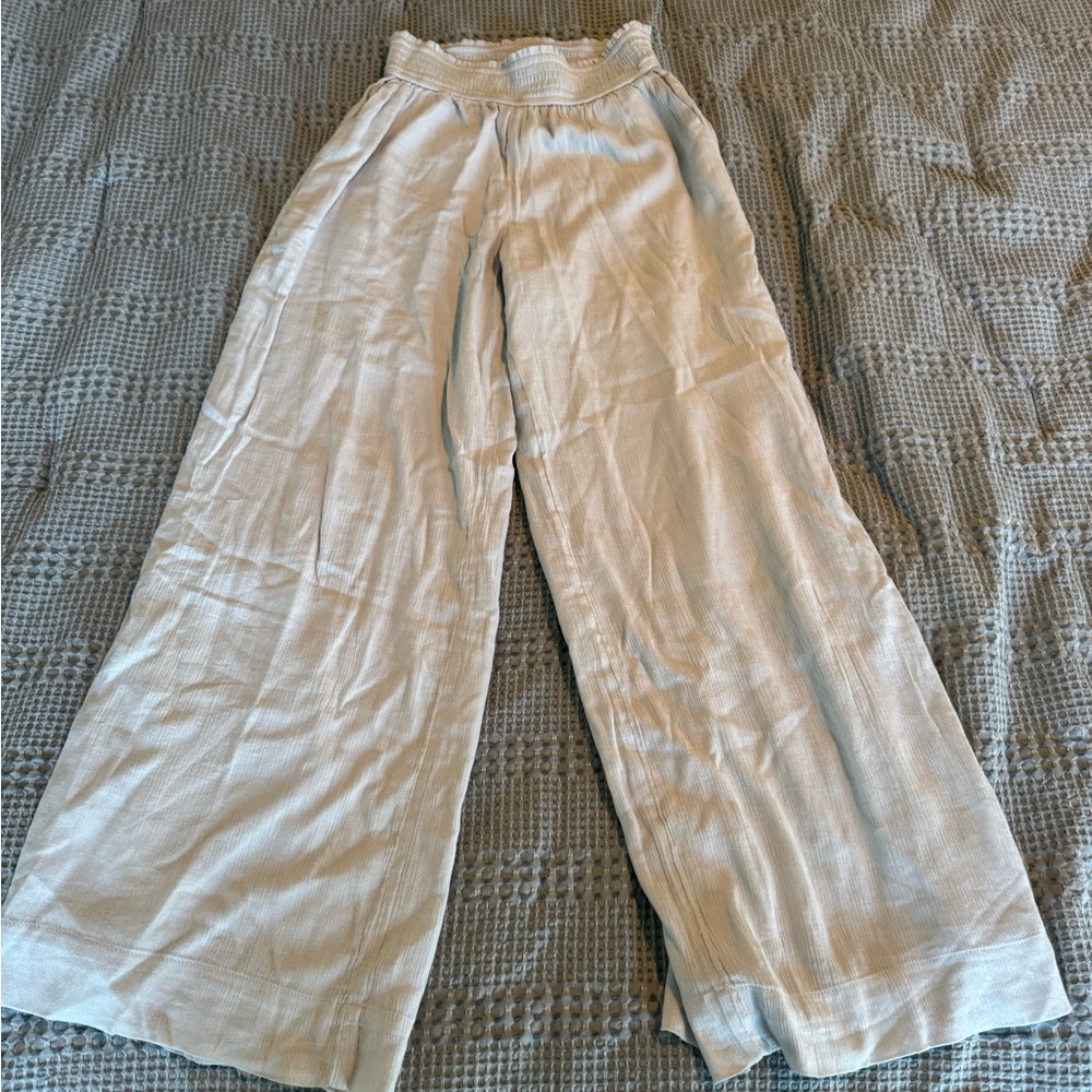 Abercrombie & Fitch Flowy Wide-Leg Pants